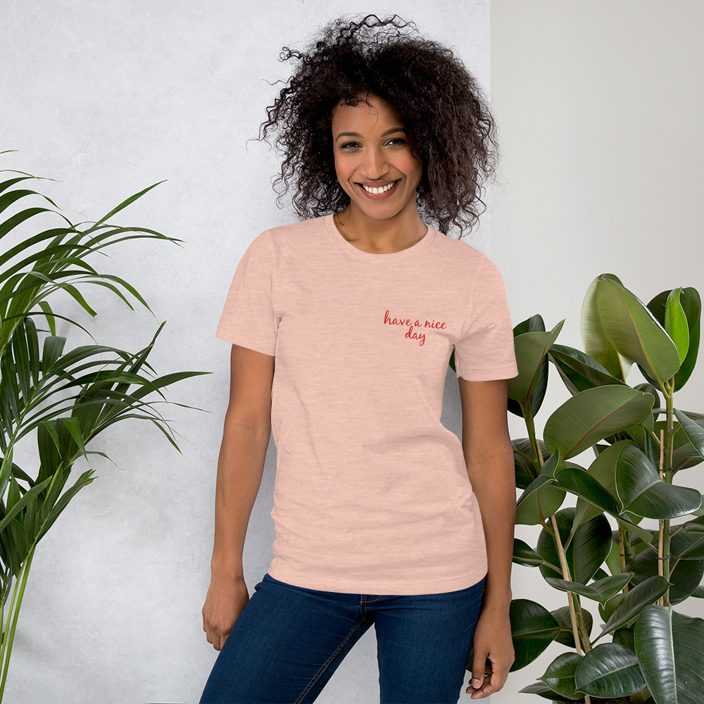 zara have a nice day t shirt